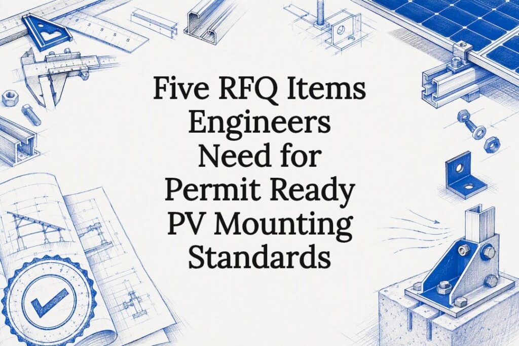 PV mounting standards title card