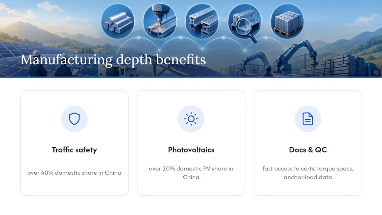 Where Manufacturing Depth Actually Shows Up in Compliance — overview diagram