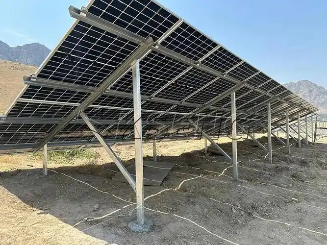 Ground mount solar foundation