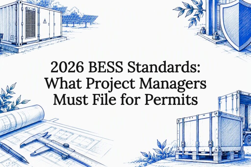 Decorative BESS permit standards title card